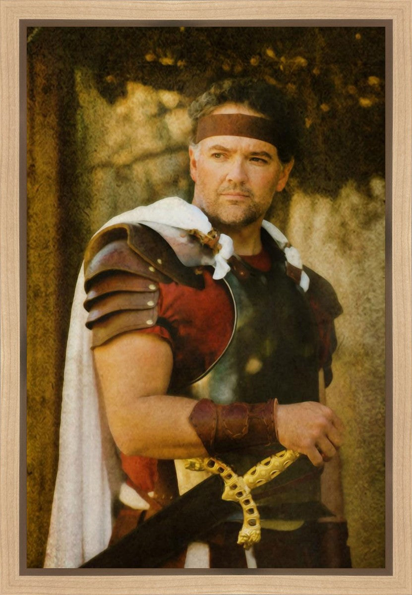 Captain Moroni Gallery Wrap Canvas Art - Premium LDS Religious Wall Decor for Home, Office & Church - Inspirational Mormon Artwork for Living Room, Bedroom & Study