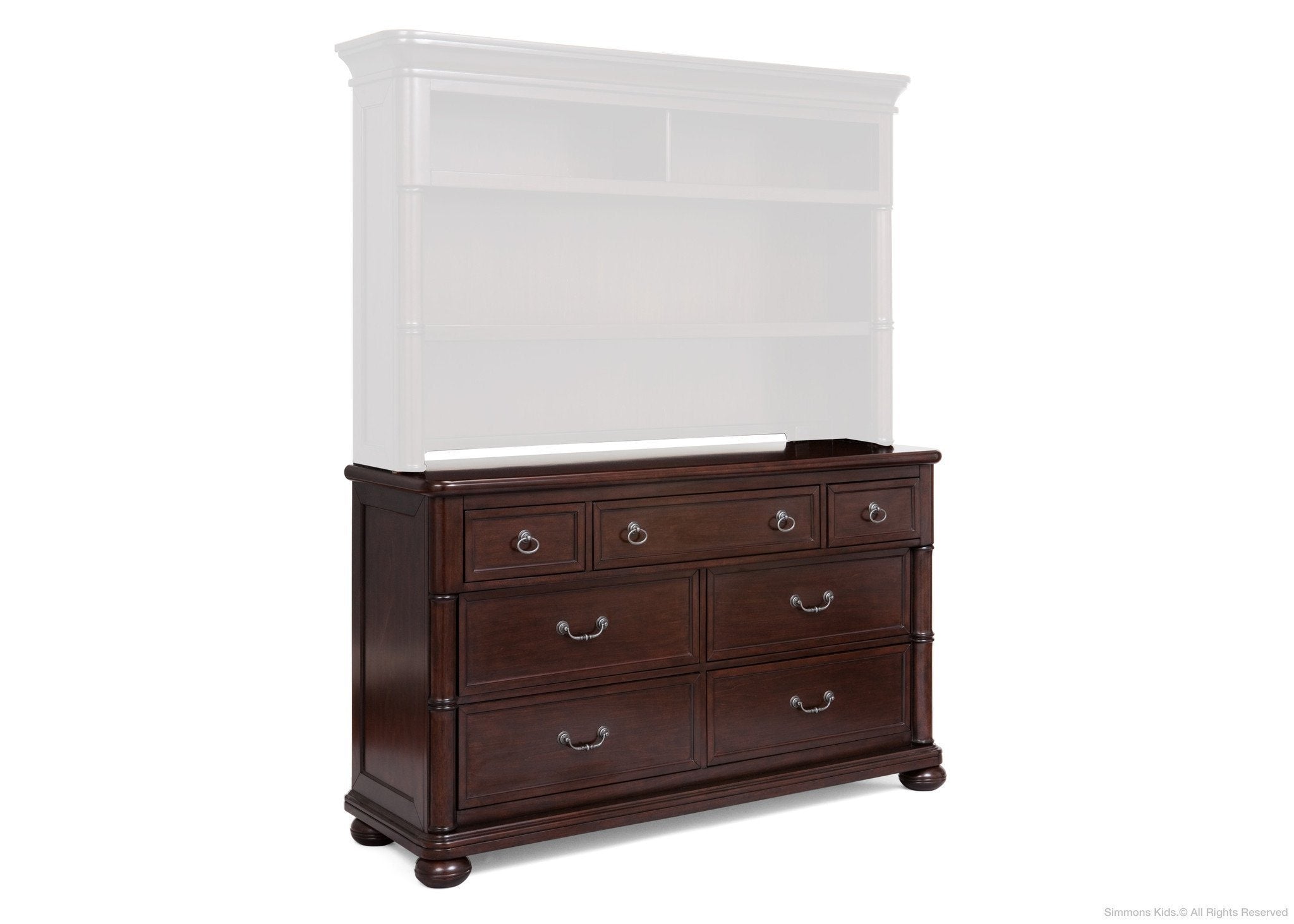 Hanover Park Double Dresser - 6-Drawer Solid Wood Bedroom Dresser for Storage & Organization | Perfect for Master Bedroom, Guest Room & Closet