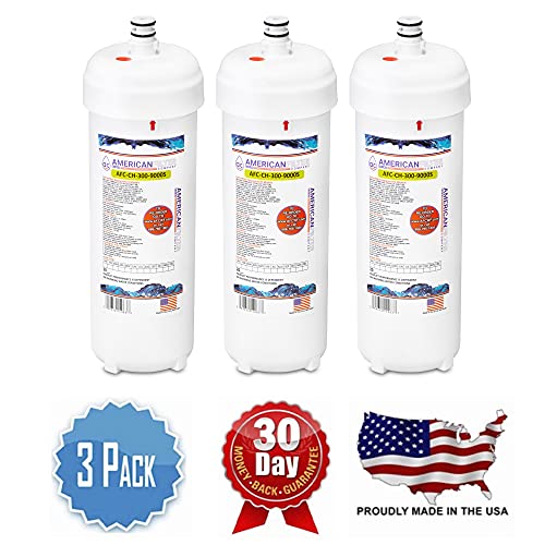 AFC-CH-300-9000S Water Filter Replacement - Compatible with 3M Cuno 55895-01 - 3 Pack - Clean Drinking Water for Home & Office Use