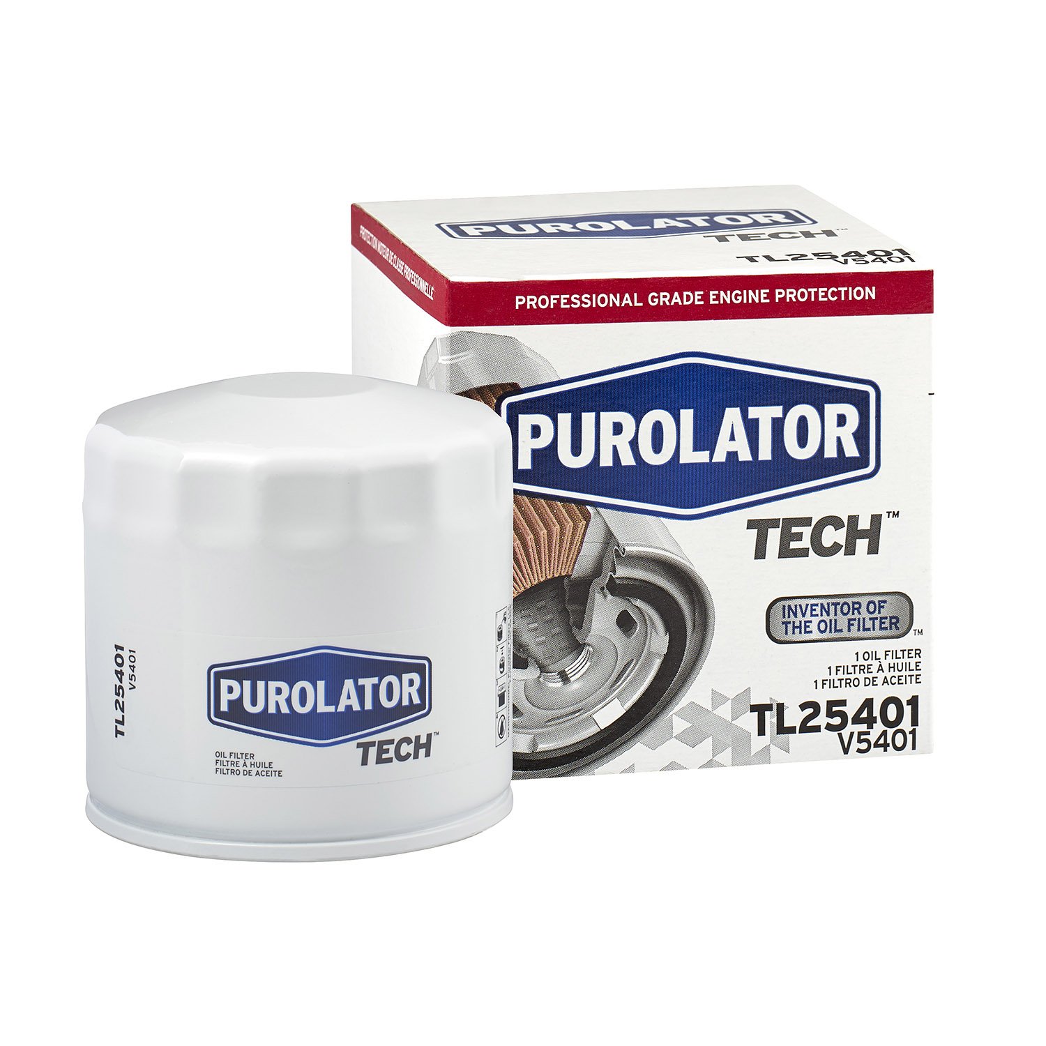 PurolatorTECH Premium Spin On Oil Filter - High Performance Engine Protection for Cars, Trucks & SUVs - Perfect for Routine Maintenance & Long-Distance Driving