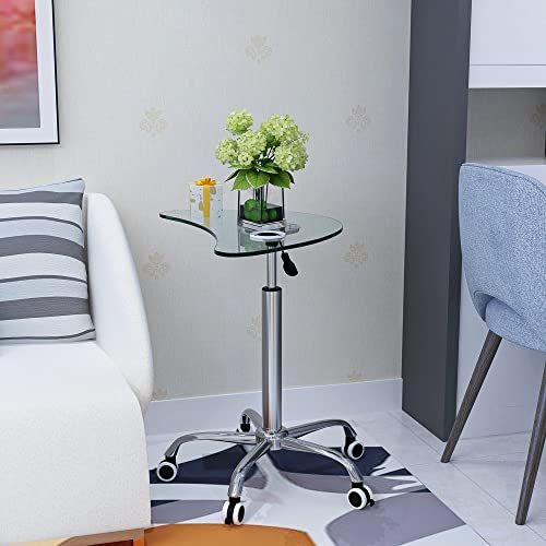Adjustable Glass Table