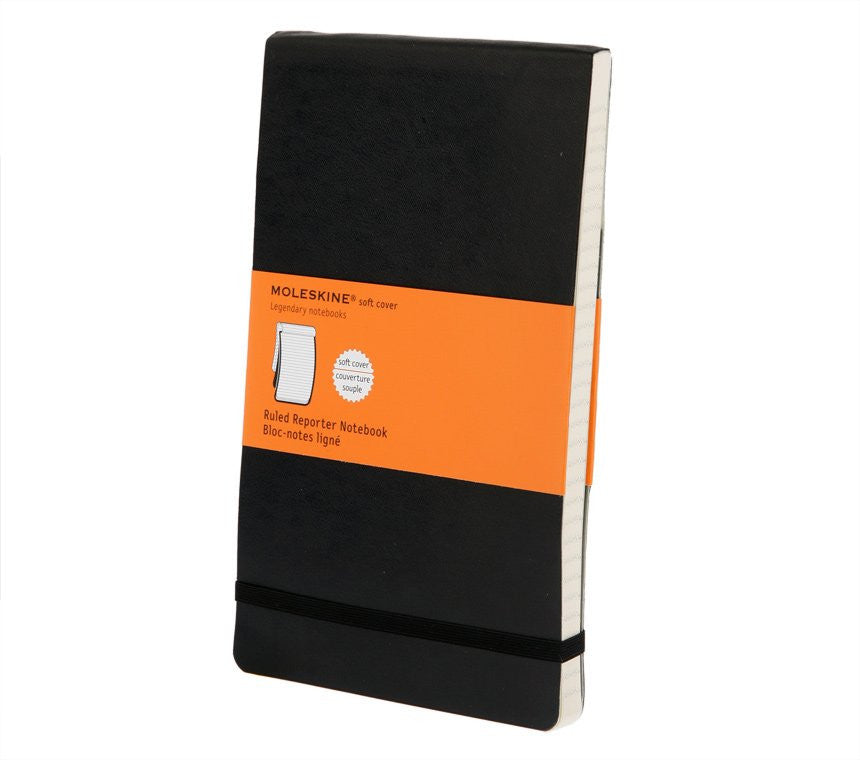 Moleskine Classic Ruled Reporter Notebook - Hard Cover, Large (5