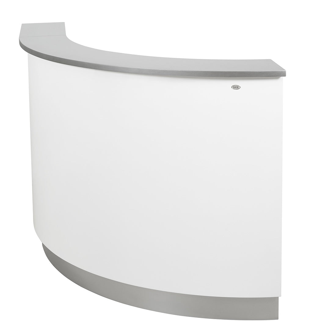 Janus Prime Package 2 - Modern LED Reception Counter Desk for Office & Hotel Lobby - Durable & Stylish Front Desk Solution with Energy-Efficient Lighting