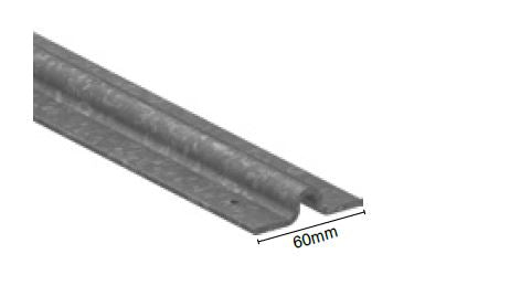 Heavy Duty Steel Sliding Gate Track 3000mm or 6000mm Length - Durable Metal Rail for Driveway, Warehouse & Industrial Security Gates
