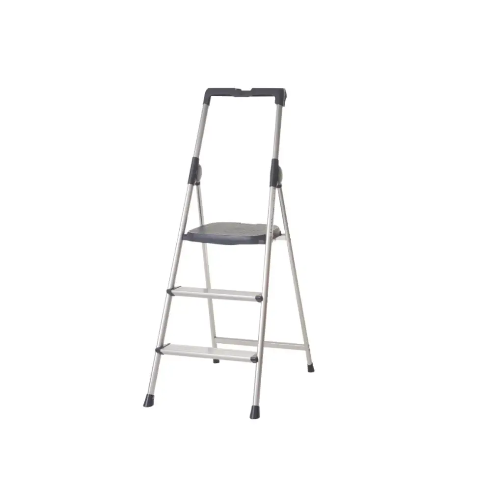 Climb It Platform Plus Steps - Adjustable Ladder Accessory for Home & Roofing - Perfect for DIY Projects, Construction, and Roof Repairs