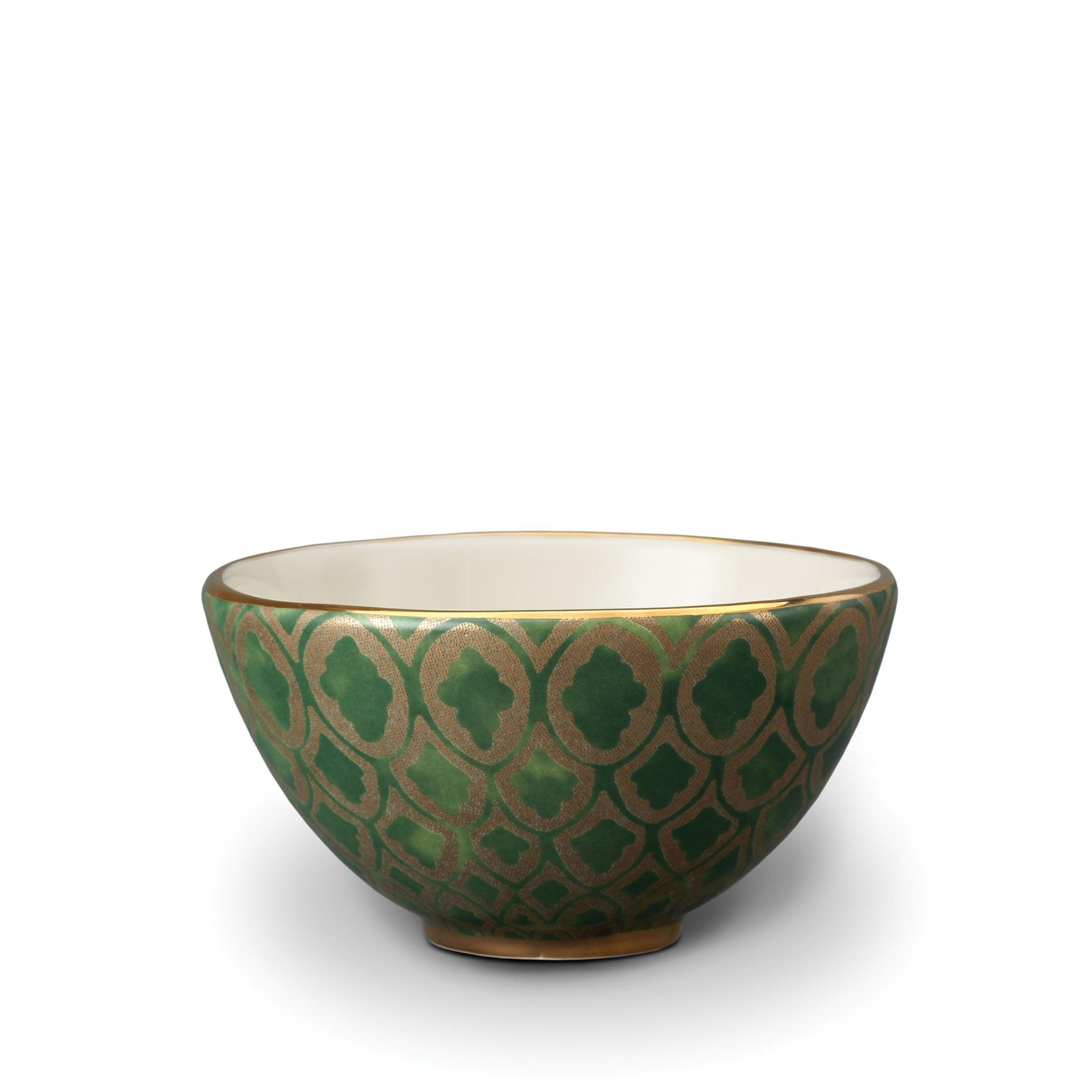 Fortuny Peruviano Ceramic Cereal Bowls Set of 4 - Durable Stoneware Breakfast Bowls for Cereal, Soup, Salad & Dessert - Perfect for Home, Restaurant & Gift Use