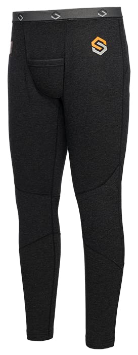 ScentLok Bowhunter Elite Trek Merino Wool Base Layer Thermal Pants for Men - Warm Hunting Underwear for Cold Weather & Outdoor Activities