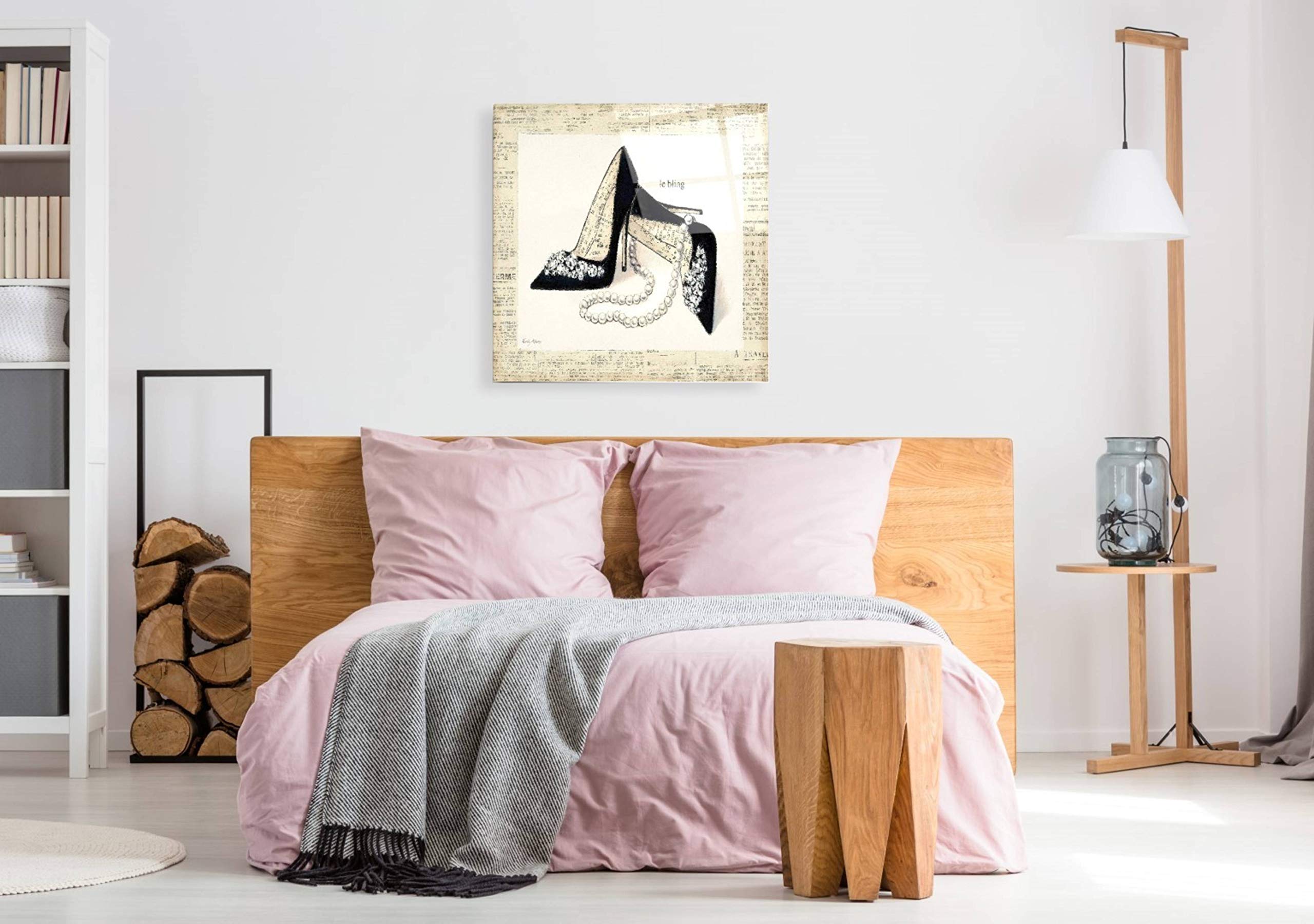Epic Art 'From Emilys Closet IV' by Emily Adams - 36x36 Inch Modern Acrylic Glass Wall Decor - Perfect for Living Room, Bedroom & Office Decor