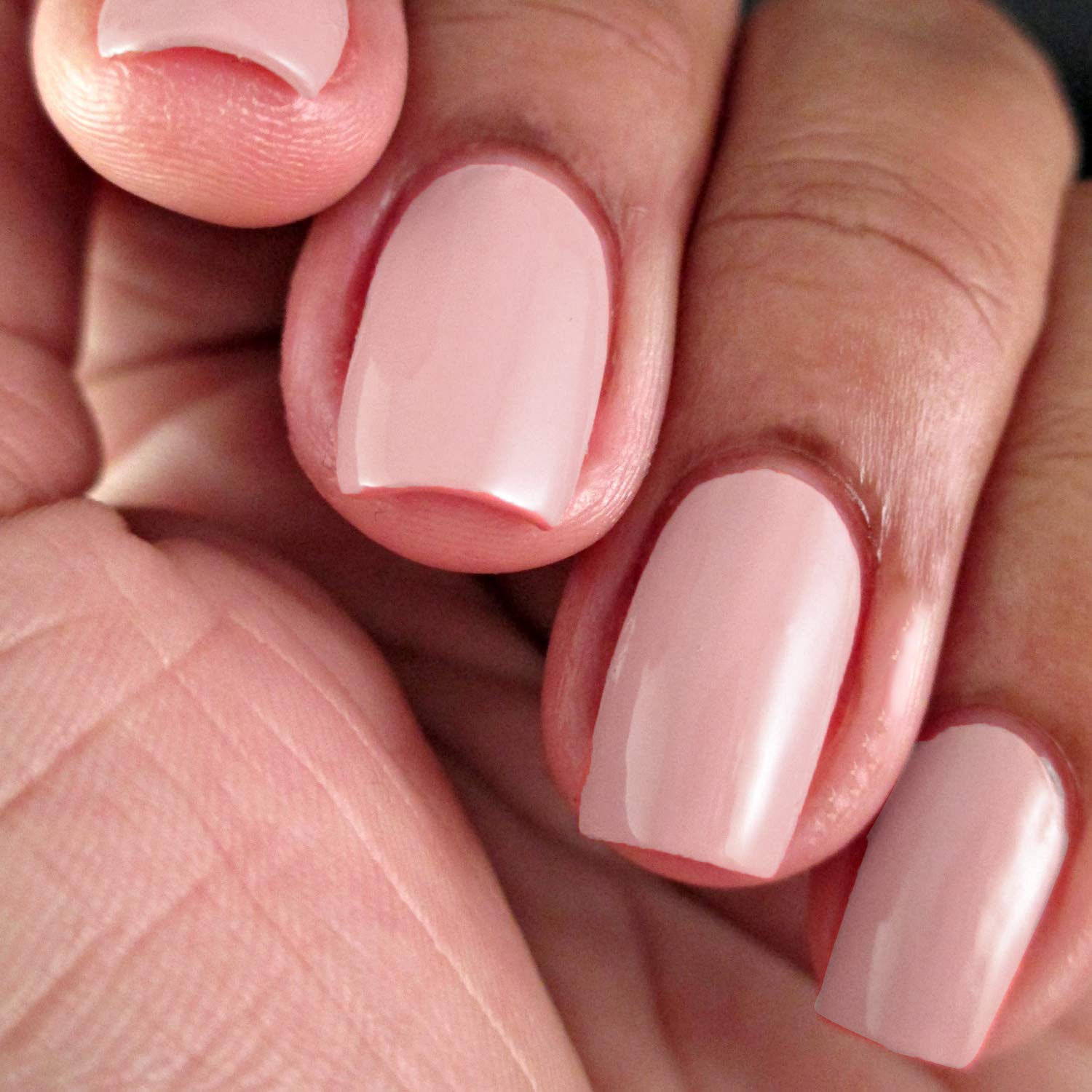 Ola Candy Nail Polish - Coral Pink Glossy Finish (15ml) - Long Lasting Vegan Nail Lacquer for Manicure & Pedicure | Perfect for Parties, Weddings, and Everyday Wear