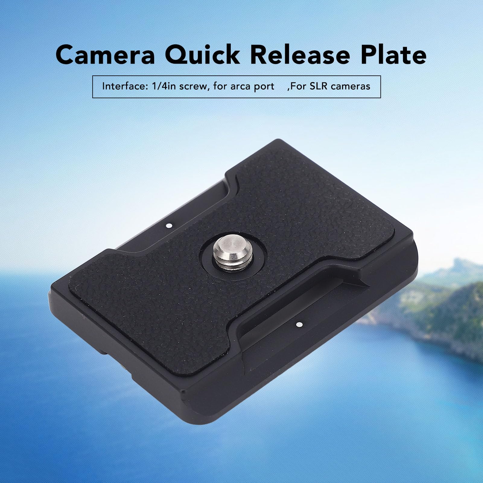 Elprico Quick Release Plate - Aluminum Alloy Camera Tripod Base Plate with 1/4
