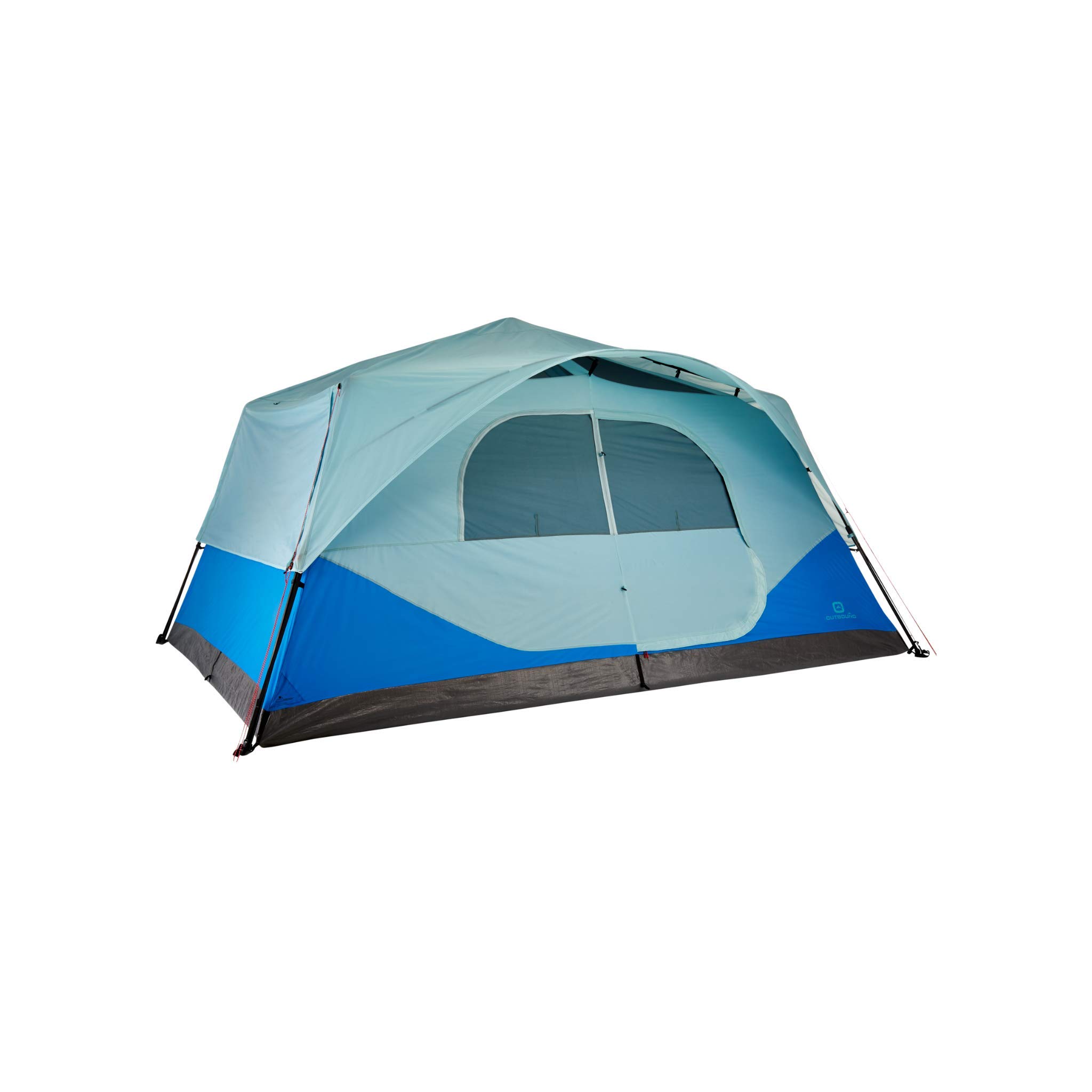 Instant Pop Up Camping Tent with Carry Bag & Rainfly - Water Resistant 3-Season Dome & Cabin Tent for 5/6/8/10 People - Perfect for Family Camping, Hiking & Outdoor Adventures