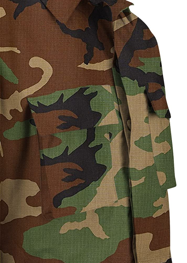 Propper Men's F545455 Tactical BDU Coat - Durable Military Jacket for Outdoor, Hunting & Workwear | Water-Resistant & Comfortable for Hiking, Camping & Tactical Use