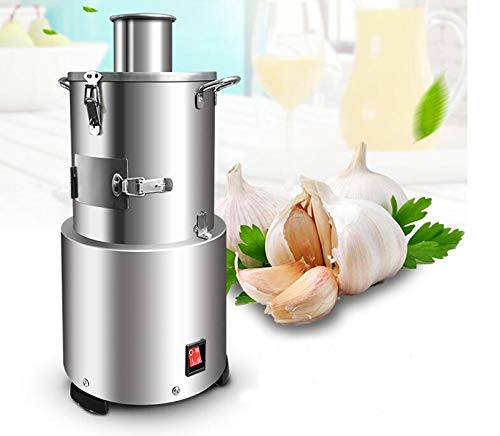 Automatic Electric Stainless Steel Garlic Peeler Machine with Pure Copper Motor - Household & Commercial Garlic Peeling Tool for Kitchen, Restaurant & Food Prep