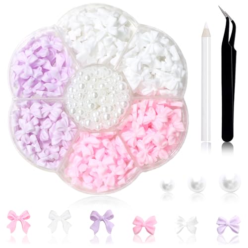 Bow Knot 11:Pink White Lilac