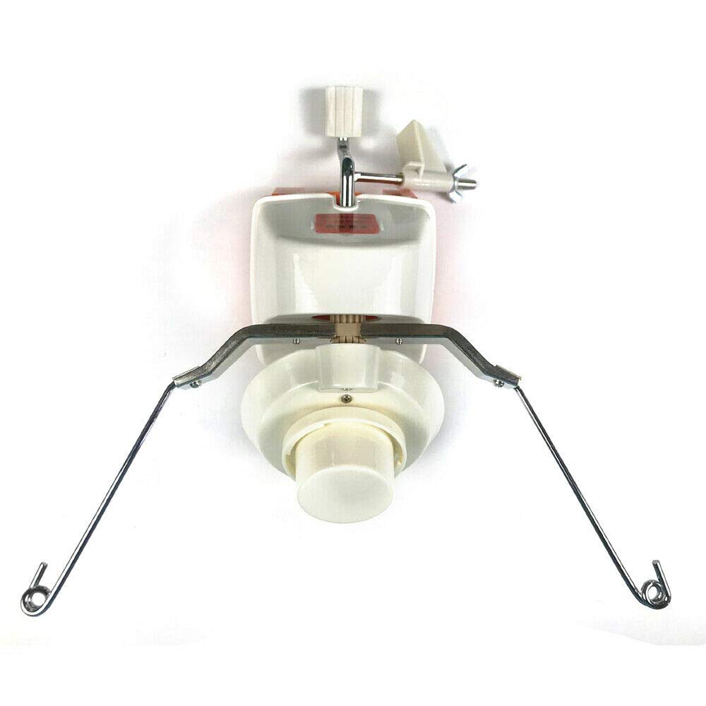 18oz Large Hand Operated Yarn Ball Winder with Tabletop Clamp - Center Pull Swift for Fiber, Wool & String (Up to 1.2'') - Perfect for Knitting, Crocheting & DIY Yarn Projects