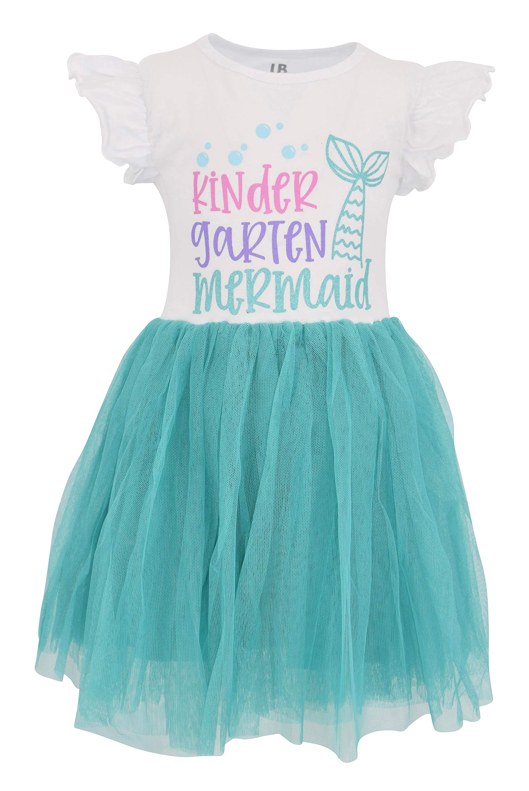 Unique Baby Girls Mermaid Tutu Dress for Back to School, Birthday Parties & Photo Shoots | Cute Princess Costume for Toddlers