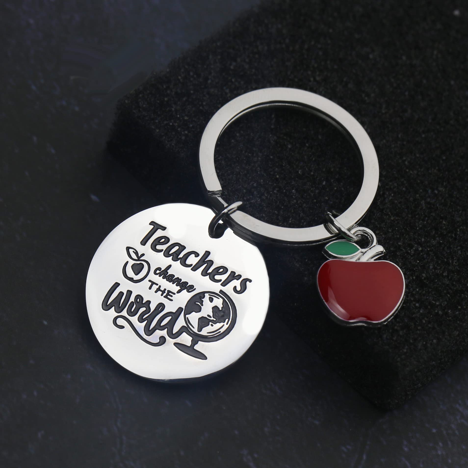 WKXZMTR Fruit Charm Bracelet - Teacher Appreciation Jewelry Gift Set with Food Charms, Thank You Present for Educators | Perfect for Teacher's Day, End of Year Gifts & Classroom Rewards