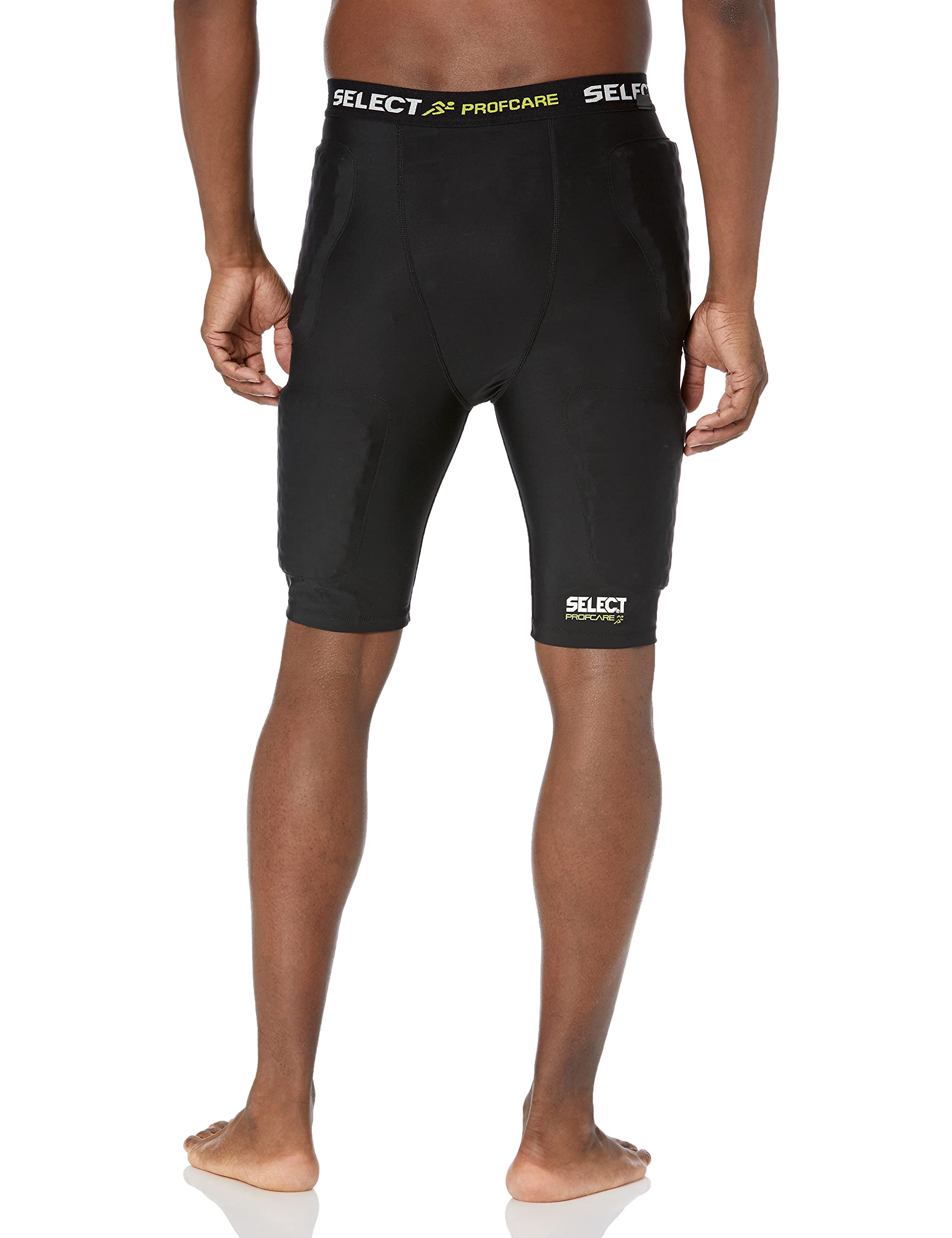 Select Sport America Padded Compression Shorts for Men - Moisture Wicking, Breathable & Protective Bike Shorts for Cycling, Running & Workouts