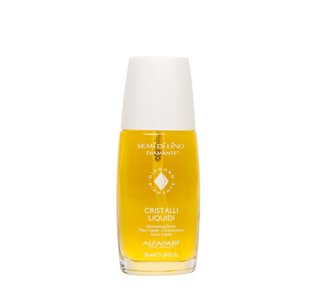 Alfaparf Milano Cristalli Liquid Hair Gloss Treatment 50ml (1.6 fl oz) - Shine Enhancing Serum for Smooth & Glossy Hair | Perfect for Daily Styling & Special Occasions