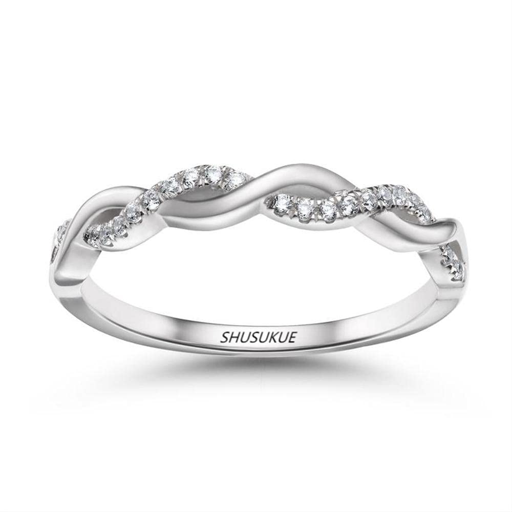 925 Sterling Silver Infinity Heart Promise Ring for Women - Personalized Name Engraved, Valentine's Day, Anniversary, Graduation, Mother's Day Gift for Her (with Gift Box) | Perfect for Romantic Occasions, Proposals, and Special Celebrations