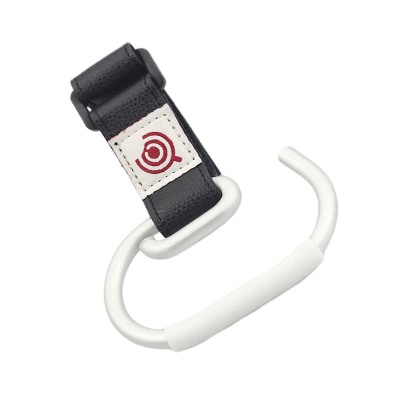 VICASKY 2-Pack Stroller Hooks - Heavy Duty Stroller Clips & Hangers for Diaper Bags, Shopping Bags - Silver Stroller Accessories for Baby Carriers & Travel (Perfect for Moms, Grocery Shopping & Outings)