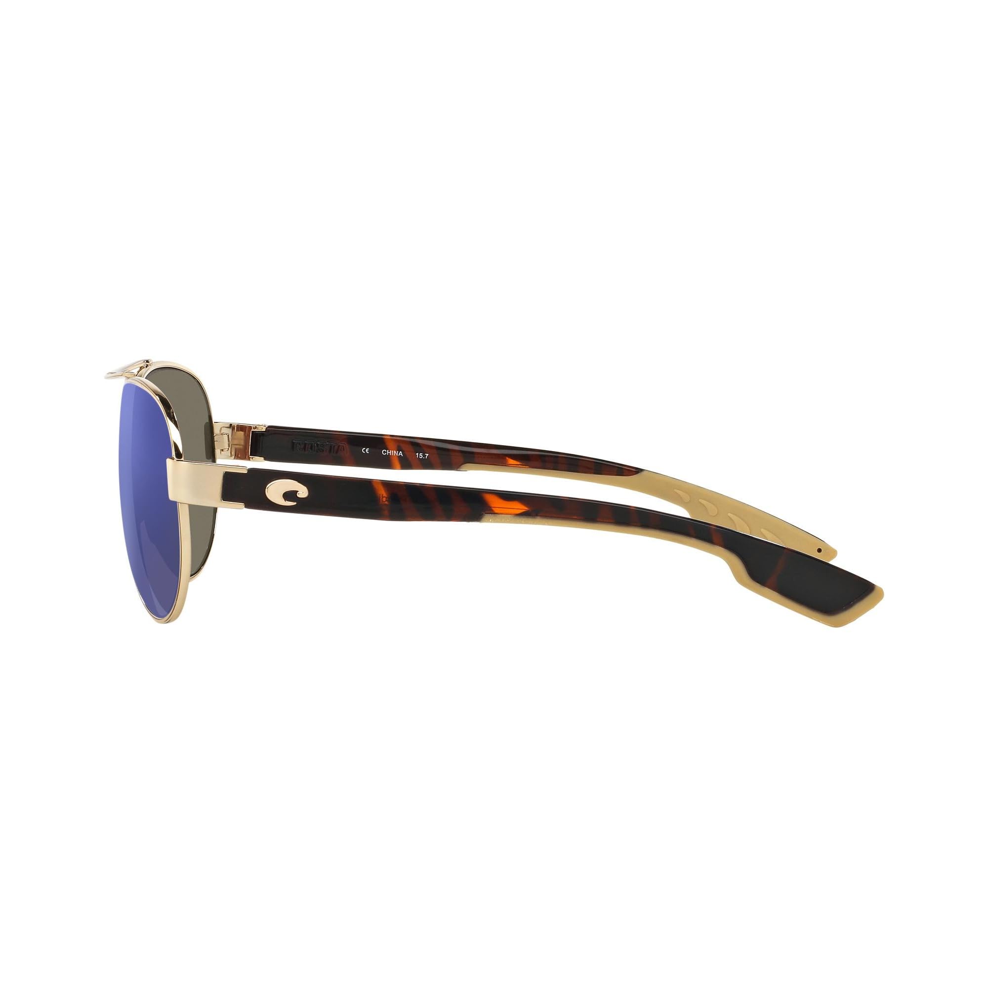 Costa Del Mar Women's Polarized Aviator Sunglasses - Loreto Designer Sunglasses with 100% UV Protection, Size 56, 580G - Perfect for Driving, Beach & Outdoor Activities