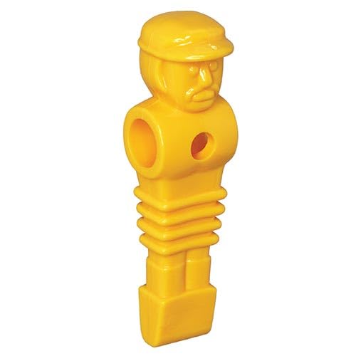 0.625in Foosball Players - Replacement Soccer Table Men for Dynamo Foosball Tables (Yellow) - Perfect for Game Room, Bar, and Home Entertainment