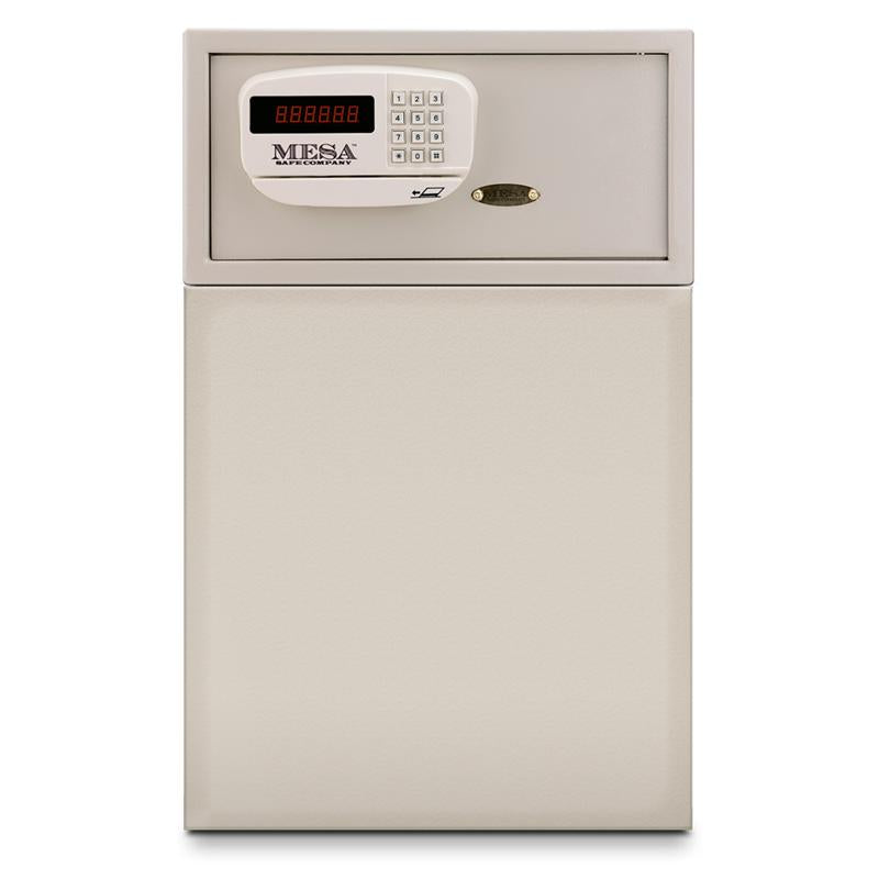 Mesa MP916 Hotel Safe Pedestal - White | Secure In-Room Safe for Hotels, Motels & Resorts | Ideal for Guest Room Security & Valuables Protection
