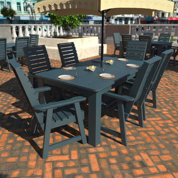 Glennville 7-Piece Dining Set - Modern Wooden Table & Chairs for Kitchen, Dining Room, Patio | Perfect for Family Meals & Entertaining Guests