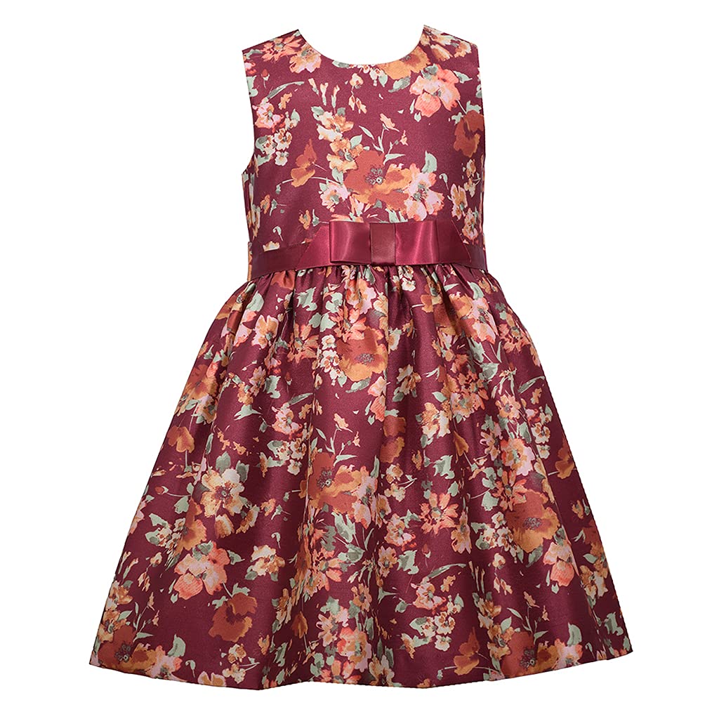 Bonnie Jean Girls Thanksgiving Dress with Cardigan - Cute Holiday Outfit for Fall Festivities, Family Gatherings & Photo Shoots