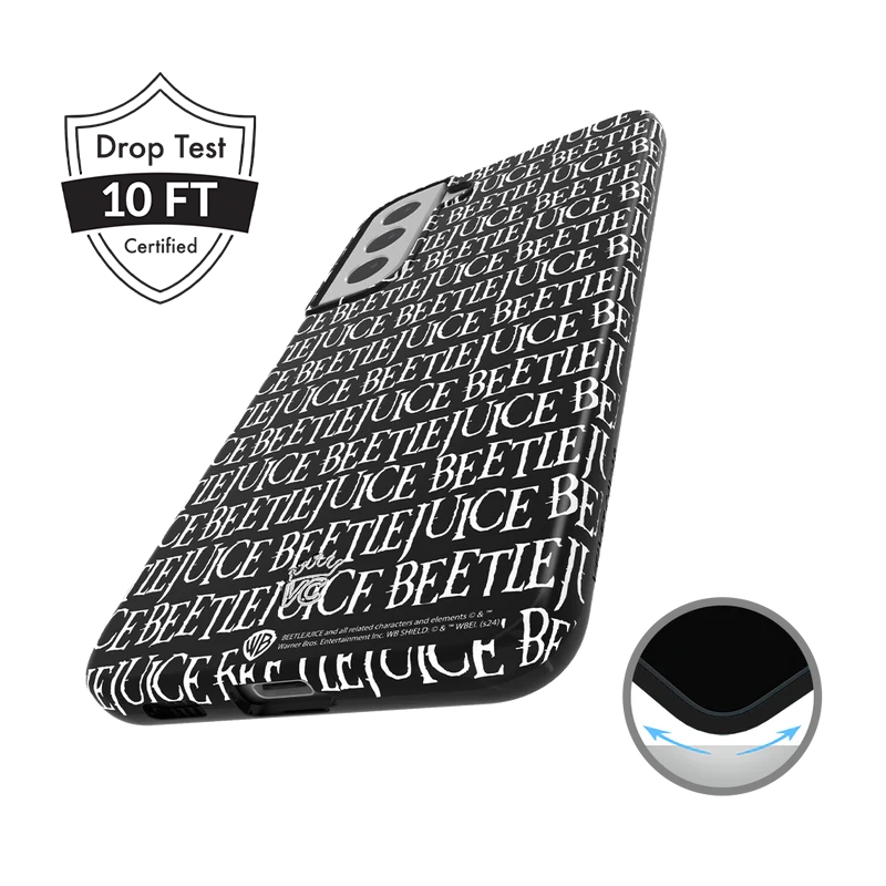 Beetlejuice Inspired Samsung Phone Case - Durable Protective Cover for Samsung Galaxy [Model] - Perfect for Halloween, Cosplay & Movie Fans