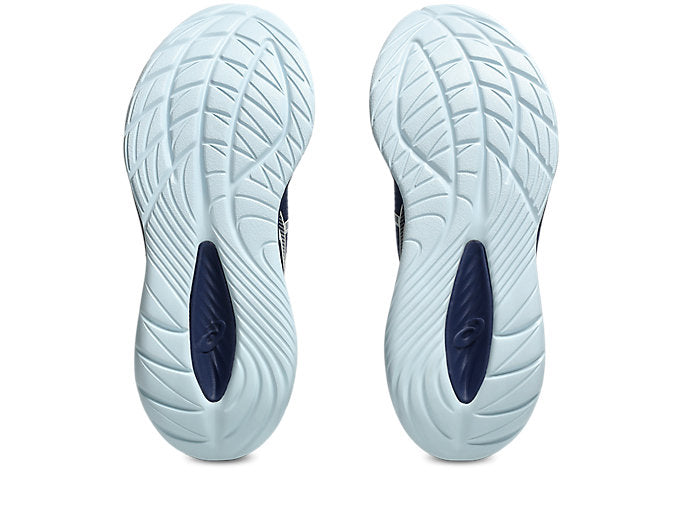ASICS Gel Cumulus 27 Women's Running Shoes (B Width) - Indigo Blue/Cool Grey | Cushioned Road Running Sneakers for Women | Perfect for Long Distance Running, Jogging & Gym Workouts