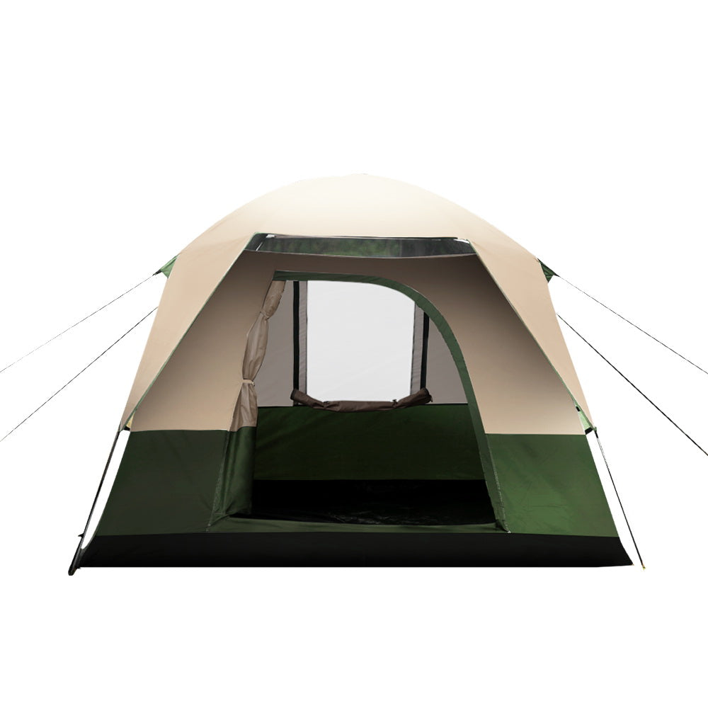 Weisshorn 4-Person Family Camping Tent - Lightweight Waterproof Hiking & Beach Tent for Outdoor Adventures - Perfect for Camping, Backpacking, and Beach Trips