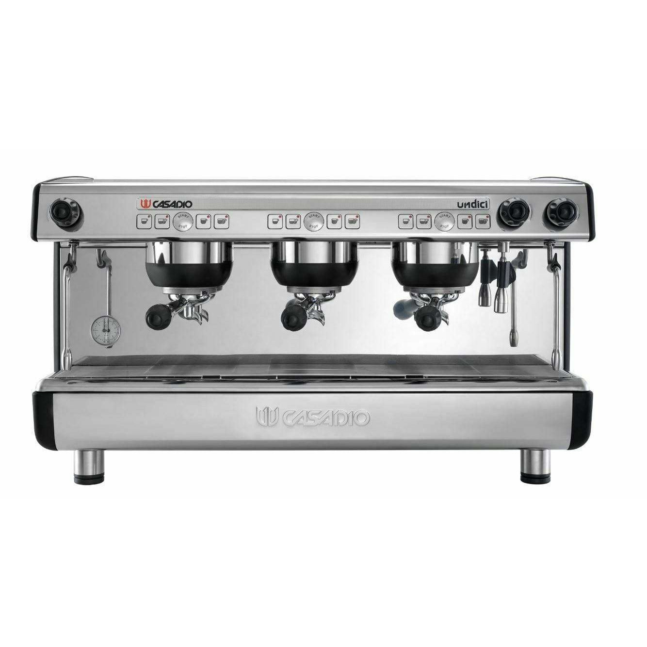 Casadio Undici A 3 Group Commercial Espresso Machine for Coffee Shops, Restaurants & Cafes – High-Performance Professional Coffee Maker