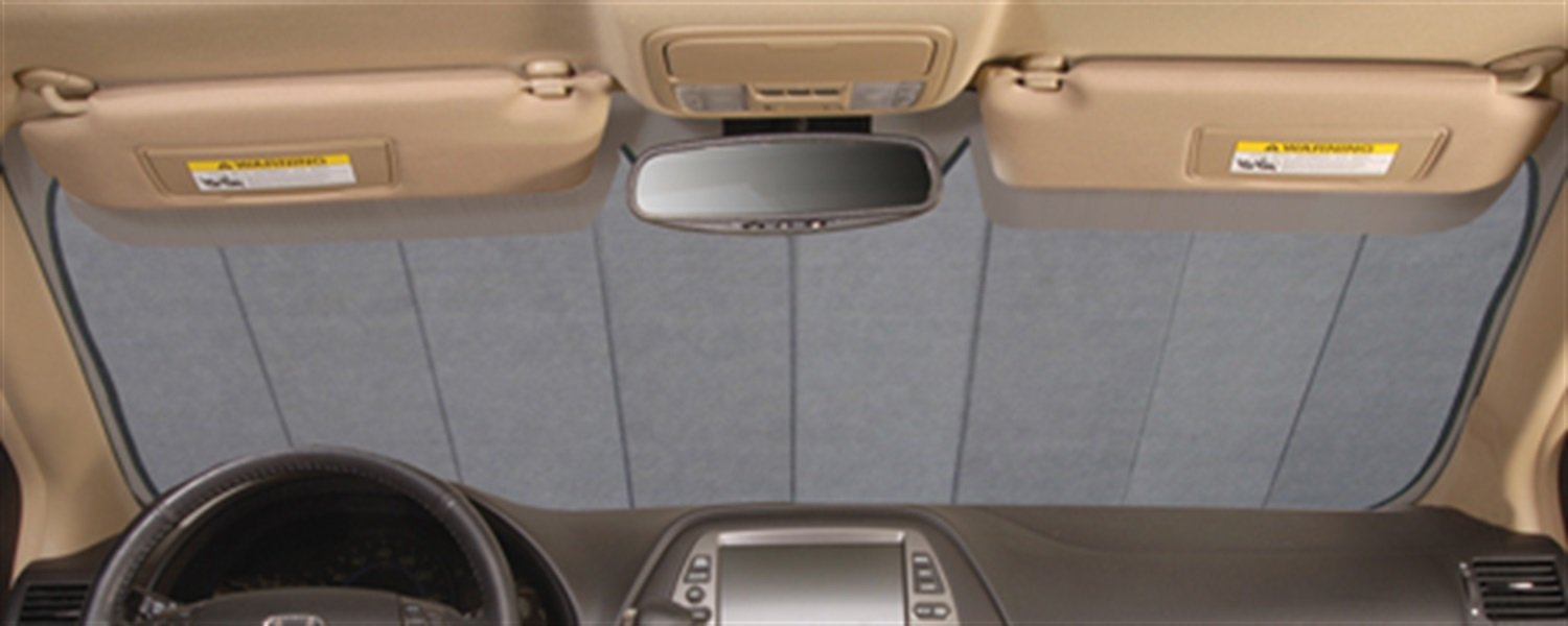 Intro-Tech RR-05 Custom Fit Windshield Sunshade for Rolls-Royce Silver Shadow - UV Protection & Heat Shield - Perfect for Parking & Summer Protection