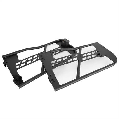 Hooke Road 18-25 Jeep Wrangler JL Tubular Half Doors for 2 Door - Lightweight & Durable Off-Road Accessories for Jeep Adventures