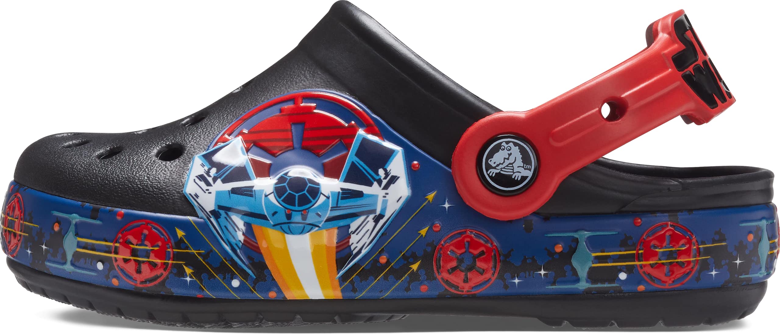 Crocs Kids' Star Wars Light Up Clogs - LED Light Up Shoes for Boys & Girls | Fun Light-Up Footwear for Playtime, Parties & Everyday Wear