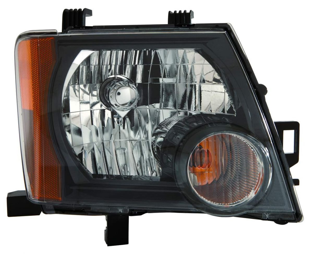 Nissan Xterra Headlight Assembly Set (2008-2015) - Driver & Passenger Side Replacement Headlights NI2502189 NI2503189 - Perfect for Night Driving & Off-Road Adventures