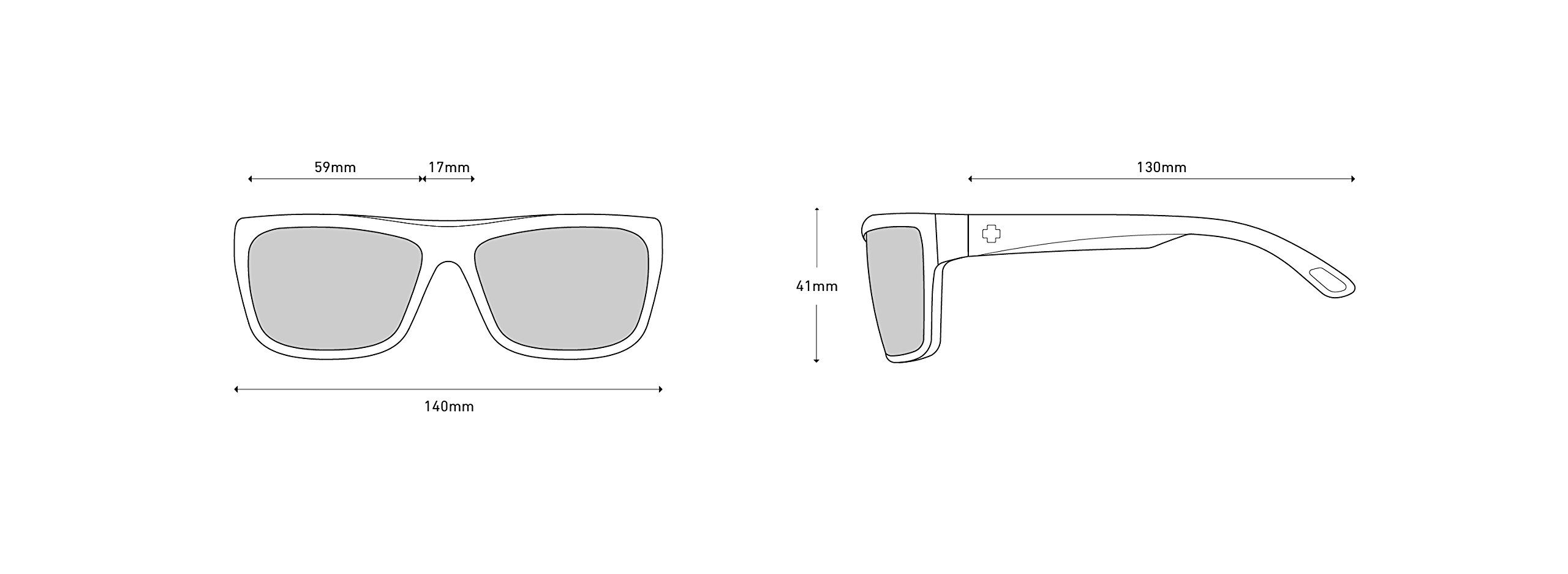 Spy Optic Angler Flat Sunglasses for Men & Women - Polarized UV Protection - Stylish Outdoor Sports & Driving Shades for Fishing, Cycling, Running