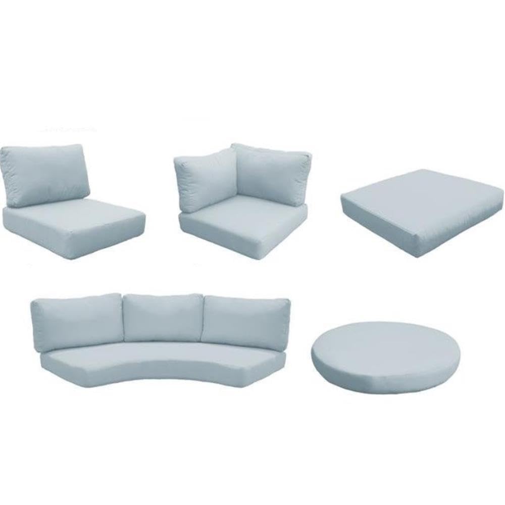 TK Classics Spa Cover Set for FLORENCE-11c Hot Tub - Durable Replacement Cover (Cushions Not Included) - Perfect for Outdoor Relaxation & Backyard Spas