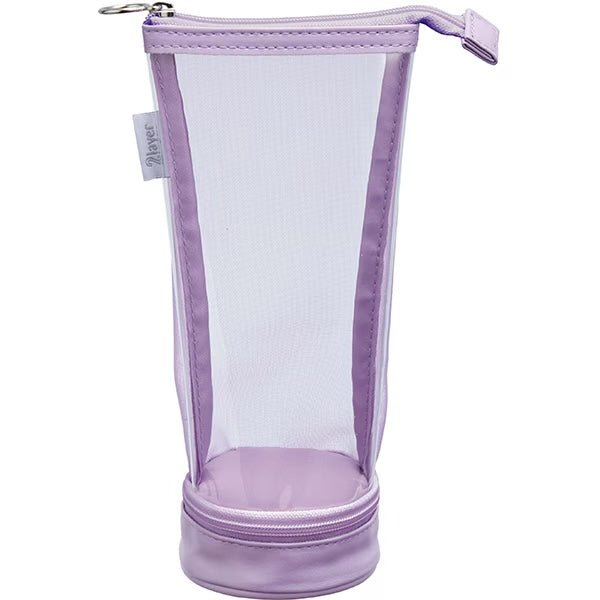 2 Layer Stand Pen Case - Premium Raymay Fujii Pencil Holder for Artists & Students - Perfect for Desk Organization & School Supplies Storage