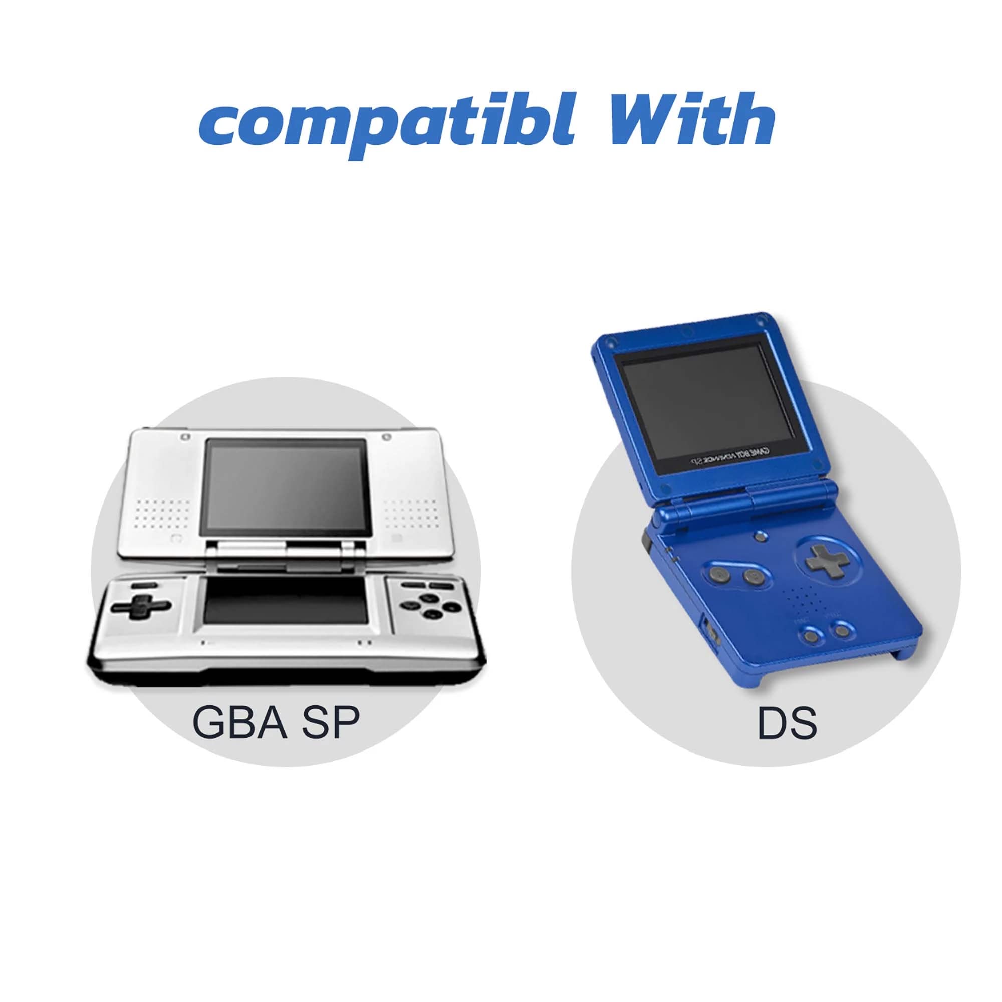 Original Title: CABLEPELADO Power Adapter Compatible with Nintendo | AC Adapter for Nintendo DS & Gameboy Advance SP | 5.2V 450mA | GBA SP   Optimized Title: Nintendo DS & Gameboy Advance SP Power Adapter - 5.2V 450mA AC Charger for GBA SP | Fast Charging & Safe Use | Perfect for Gaming On-The-Go & Travel