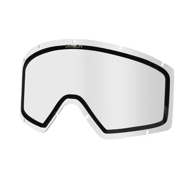 Dragon 2025 DXT OTG Replacement Goggle Lens - Clear Anti-Fog Snowboard & Ski Goggles Lens for Winter Sports & Outdoor Activities
