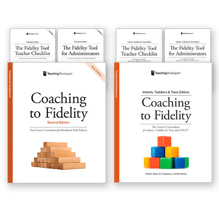 The Creative Curriculum® for Preschool, Sixth Edition & Coaching to Fidelity, Second Edition - Complete Early Childhood Education Set with GOLD™ Assessment - Perfect for Teachers, Homeschooling & Daycare Centers