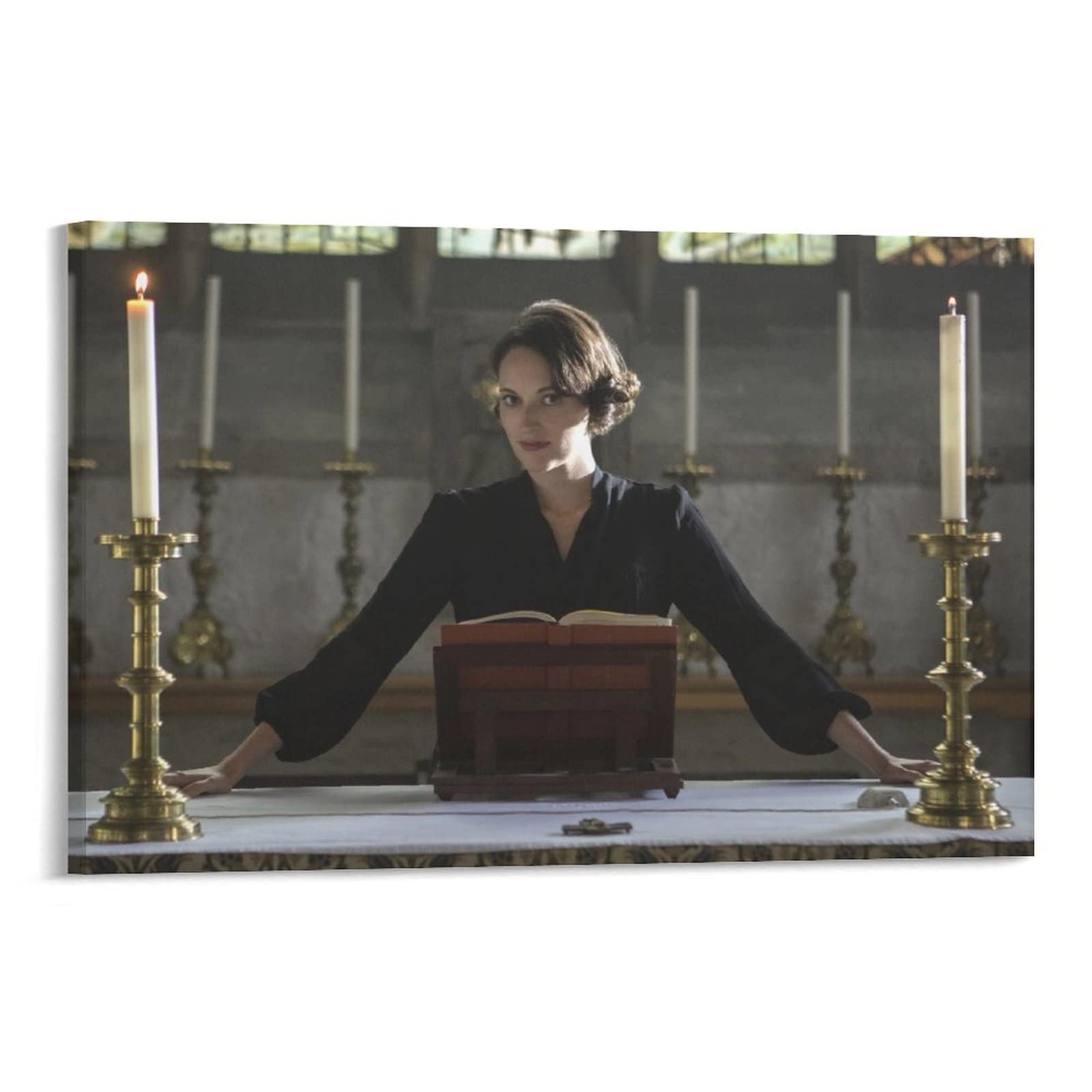 Fleabag TV Series Posters - Artistic Wall Art Canvas Prints 12x18 inches (30x45cm) - Perfect for Living Room Decor, Bedroom Aesthetic & Gift Giving - Premium Quality Photo Candle Posters for Fans & Home Decoration