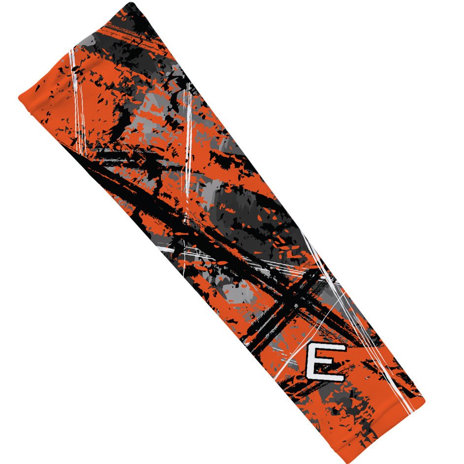 Wicked Orange Arm Sleeve - UV Protection Compression Sleeves for Sports & Outdoor Activities | Running, Cycling, Basketball, Hiking