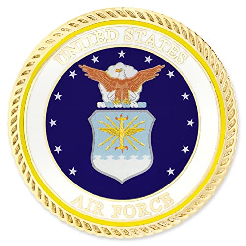 Air Force Cloisonné Gold Plated