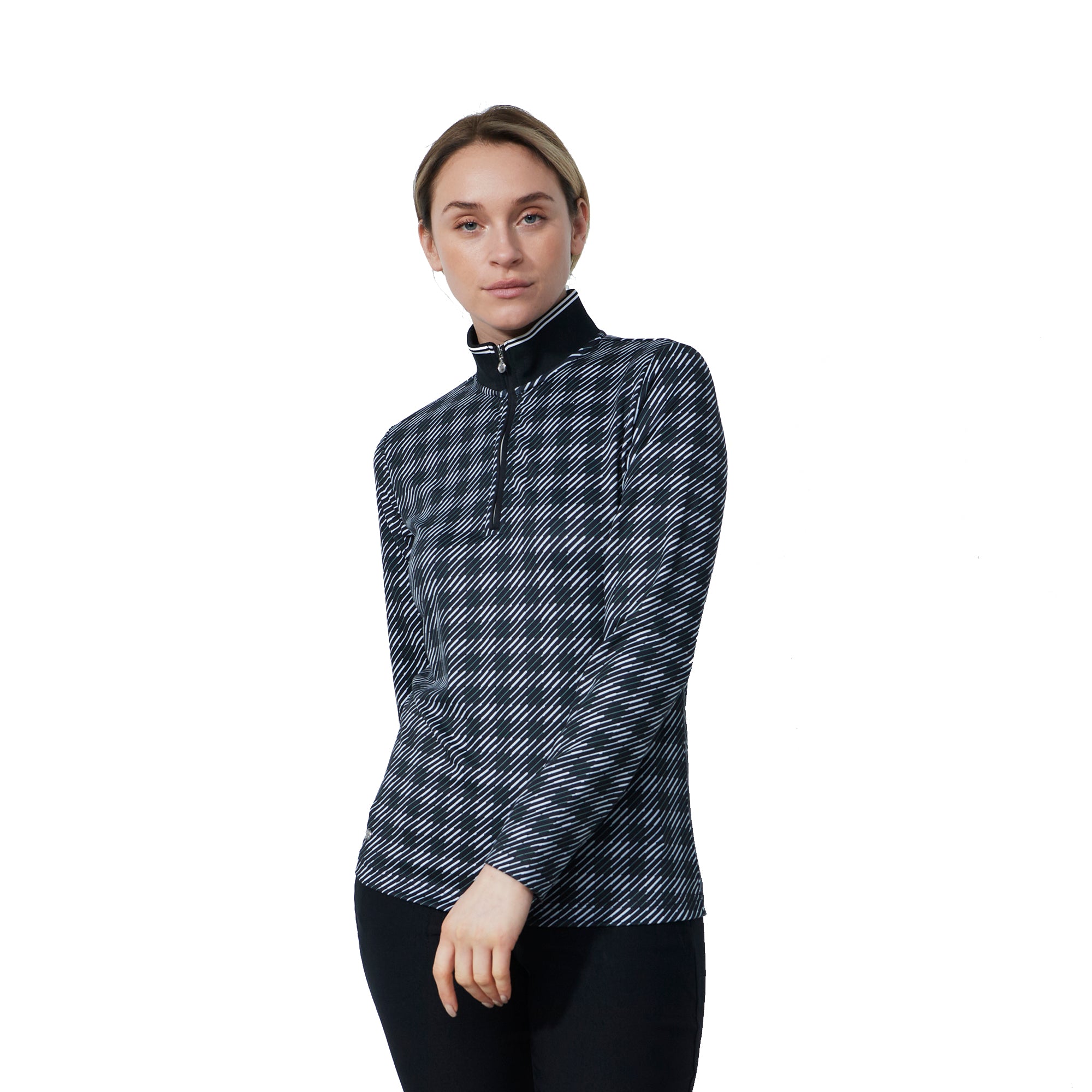 Women's Long Sleeve Golf Polo Shirt - Breathable Moisture-Wicking Athletic Top for Golf, Tennis & Outdoor Sports - Perfect for Casual Wear & Active Lifestyles