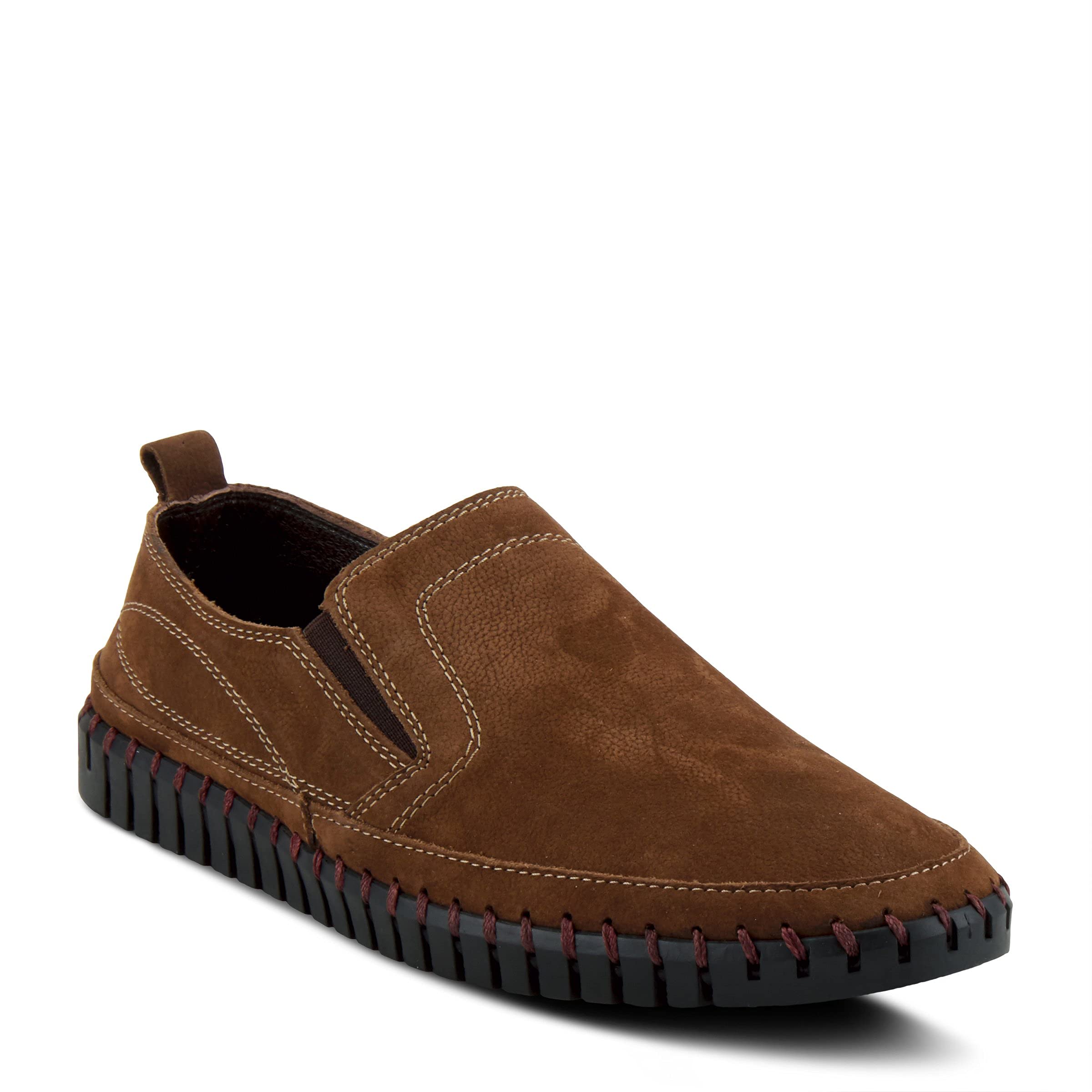 Spring Step Men's Marko Slip-On Comfort Casual Shoes - Lightweight & Breathable for Walking, Work, and Everyday Wear