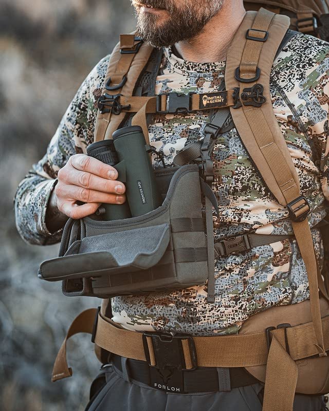 Hawke Pro Pack Binocular Harness - Premium Hunting Accessories for Hands-Free Use | Ideal for Birdwatching, Hunting & Outdoor Adventures
